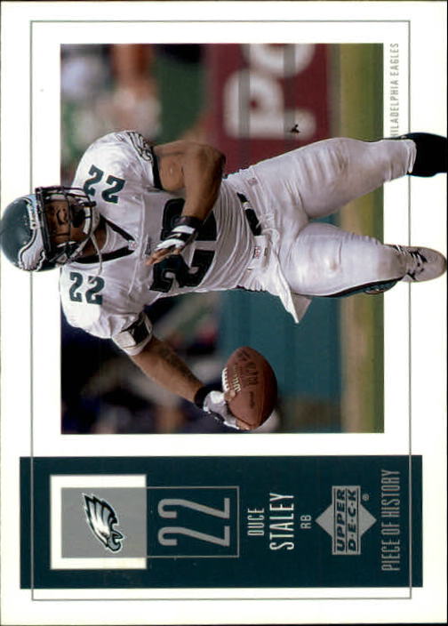 2002 UD Piece of History #74 Duce Staley