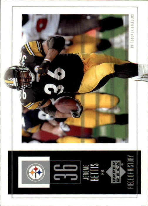 2002 UD Piece of History #77 Jerome Bettis