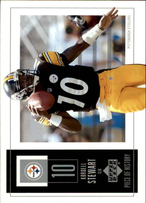 2002 UD Piece of History #79 Kordell Stewart