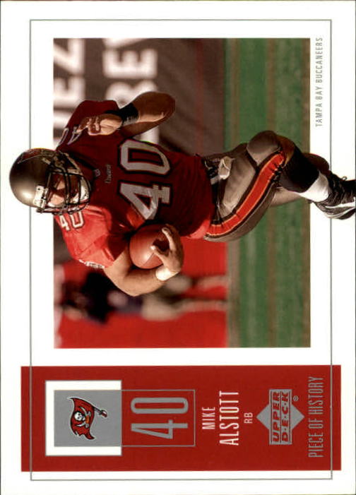 2002 UD Piece of History #95 Mike Alstott