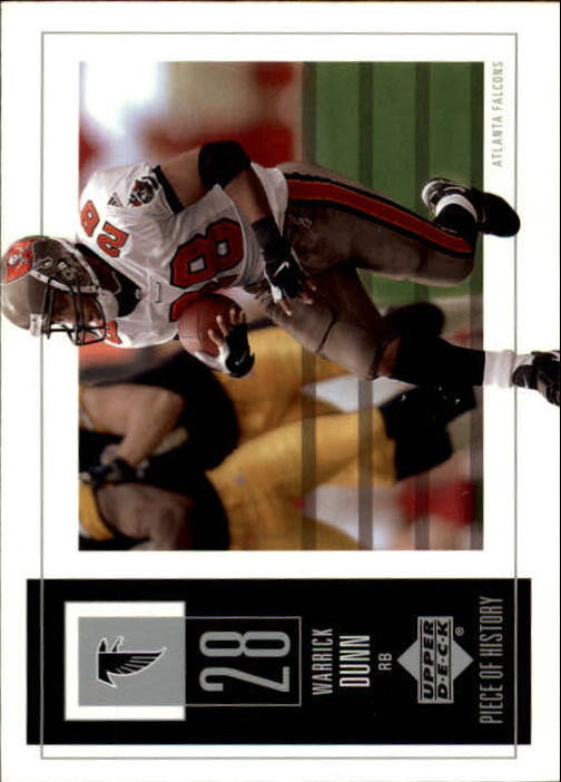 2002 UD Piece of History #96 Warrick Dunn