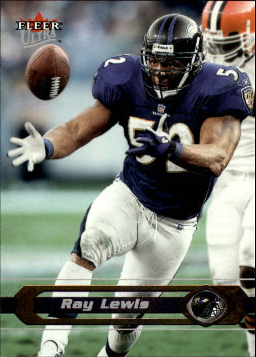 2002 Ultra #132 Ray Lewis
