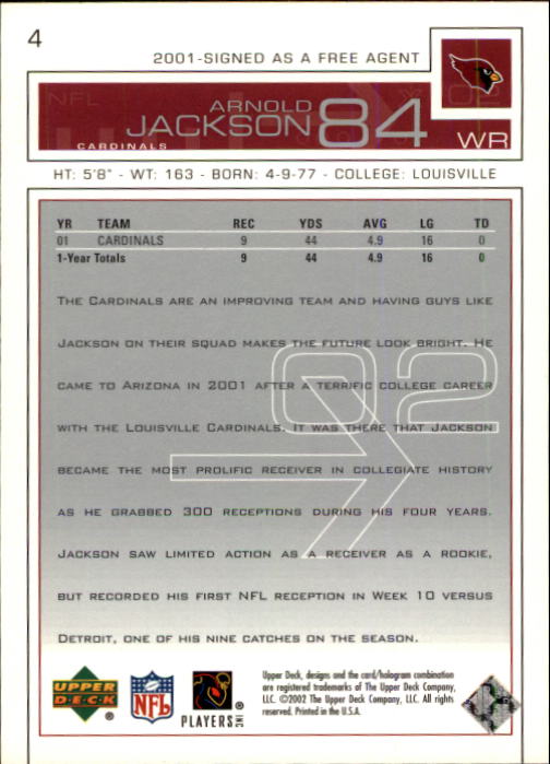 B0188- 2002 Upper Deck FB Card #s 1-200 +Rookies -You Pick- 15+ FREE US SHIP - Picture 7 of 341