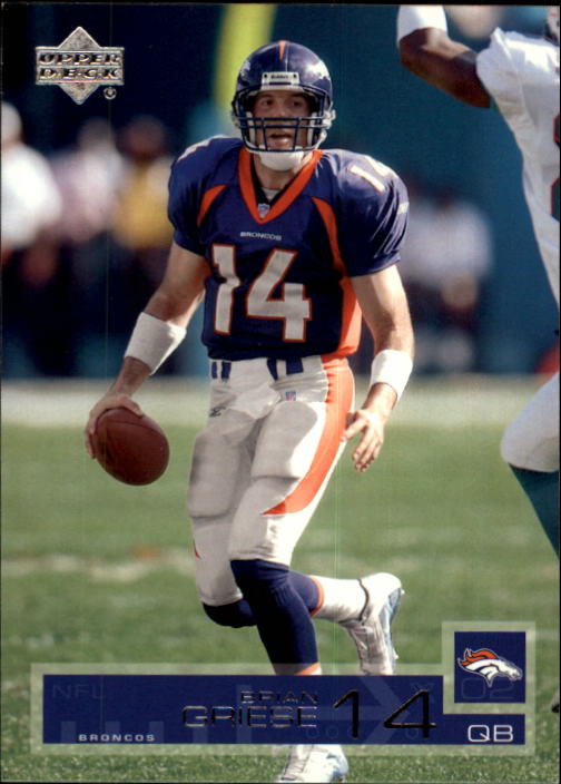 2002 Upper Deck Football "Main Set" Cards #1 to #300 - Picture 72 of 305