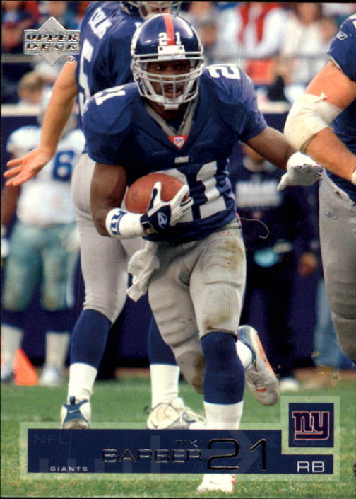 2002 Upper Deck Football "Main Set" Cards #1 to #300 - Picture 166 of 305