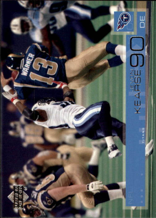 2002 Upper Deck Football "Main Set" Cards #1 to #300 - Picture 260 of 305