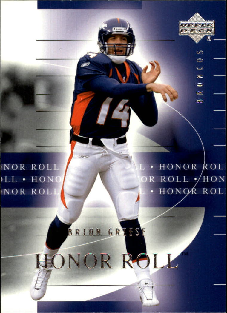 2002 Upper Deck Honor Roll #17 Brian Griese