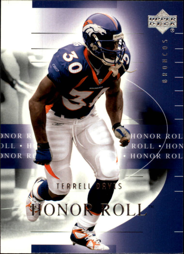 2002 Honor Roll (Upper Deck) Football "Main Set" Cards #1 to #166 - Picture 34 of 191