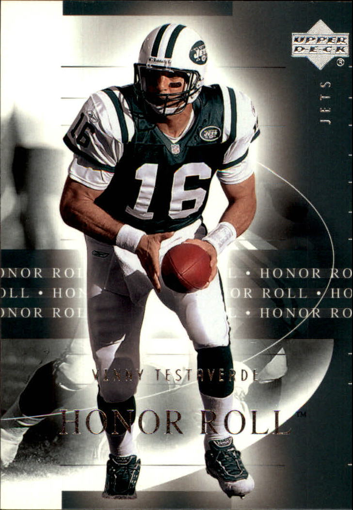 2002 Honor Roll (Upper Deck) Football "Main Set" Cards #1 to #166 - Picture 76 of 191