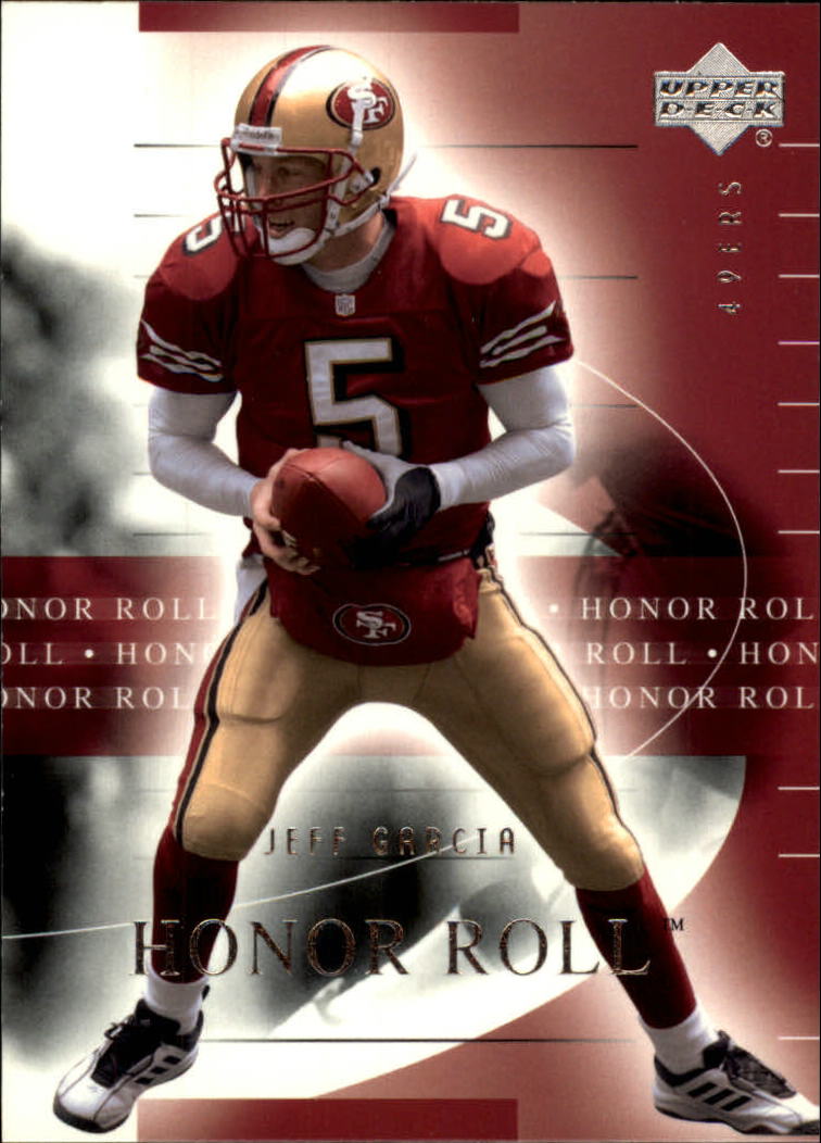 2002 Honor Roll (Upper Deck) Football "Main Set" Cards #1 to #166 - Picture 94 of 191