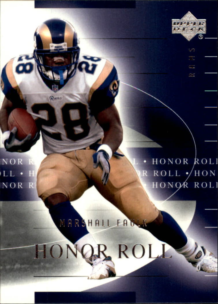 2002 Honor Roll (Upper Deck) Football "Main Set" Cards #1 to #166 - Picture 102 of 191