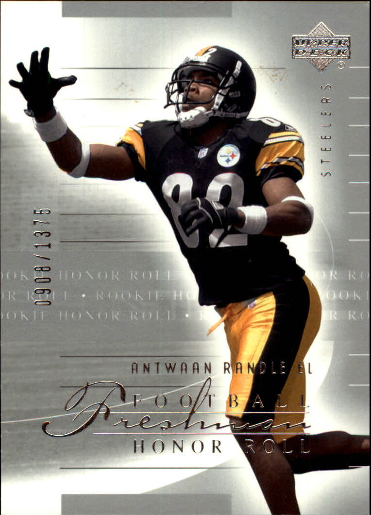 2002 Honor Roll (Upper Deck) Football "Main Set" Cards #1 to #166 - Picture 170 of 191