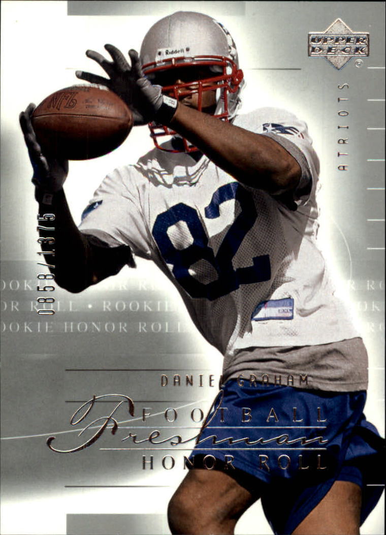 2002 Honor Roll (Upper Deck) Football "Main Set" Cards #1 to #166 - Picture 172 of 191
