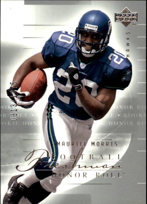 2002 Honor Roll (Upper Deck) Football "Main Set" Cards #1 to #166 - Picture 182 of 191