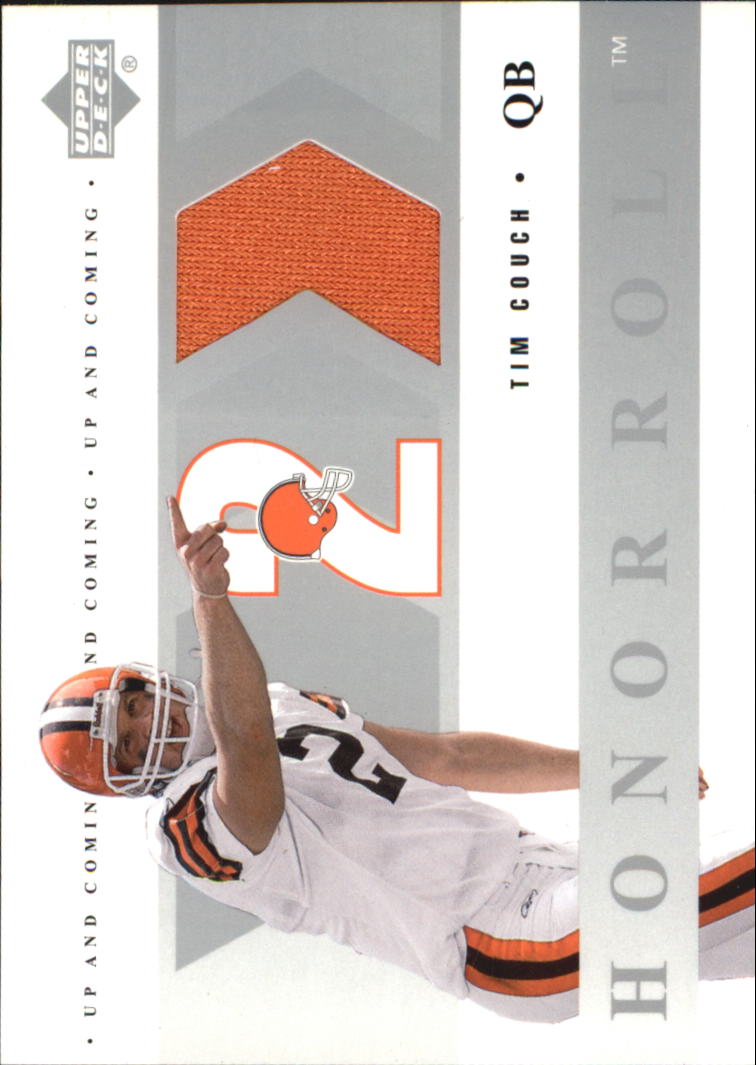 2002 Upper Deck Honor Roll Up and Coming Jerseys #UCTC Tim Couch