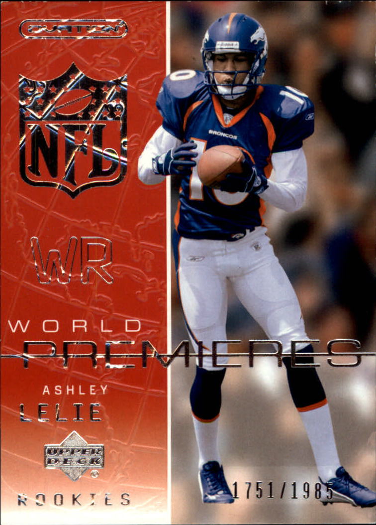 2002 Ovation (Upper Deck) Football Cards - Picture 58 of 63