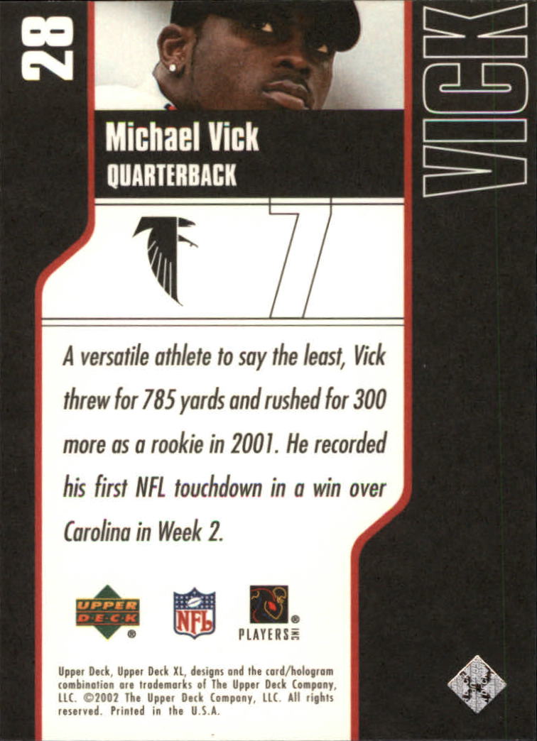 2002 XL (Upper Deck) Football "Main Set" Cards #16 to #300 - Picture 15 of 315