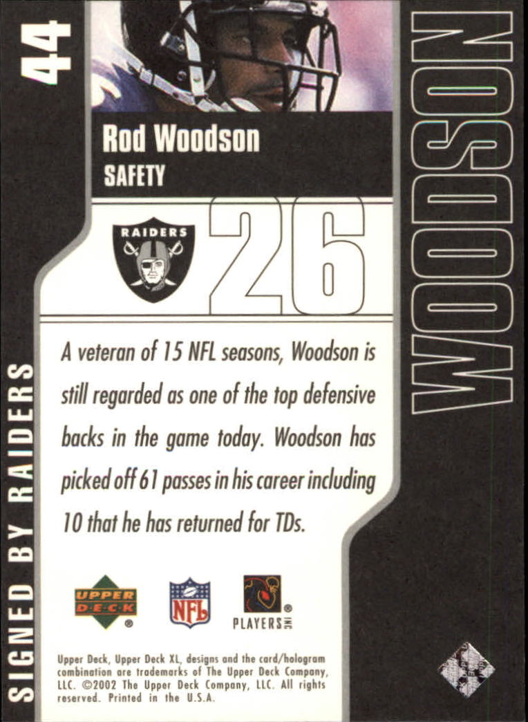 2002 XL (Upper Deck) Football "Main Set" Cards #16 to #300 - Picture 31 of 315