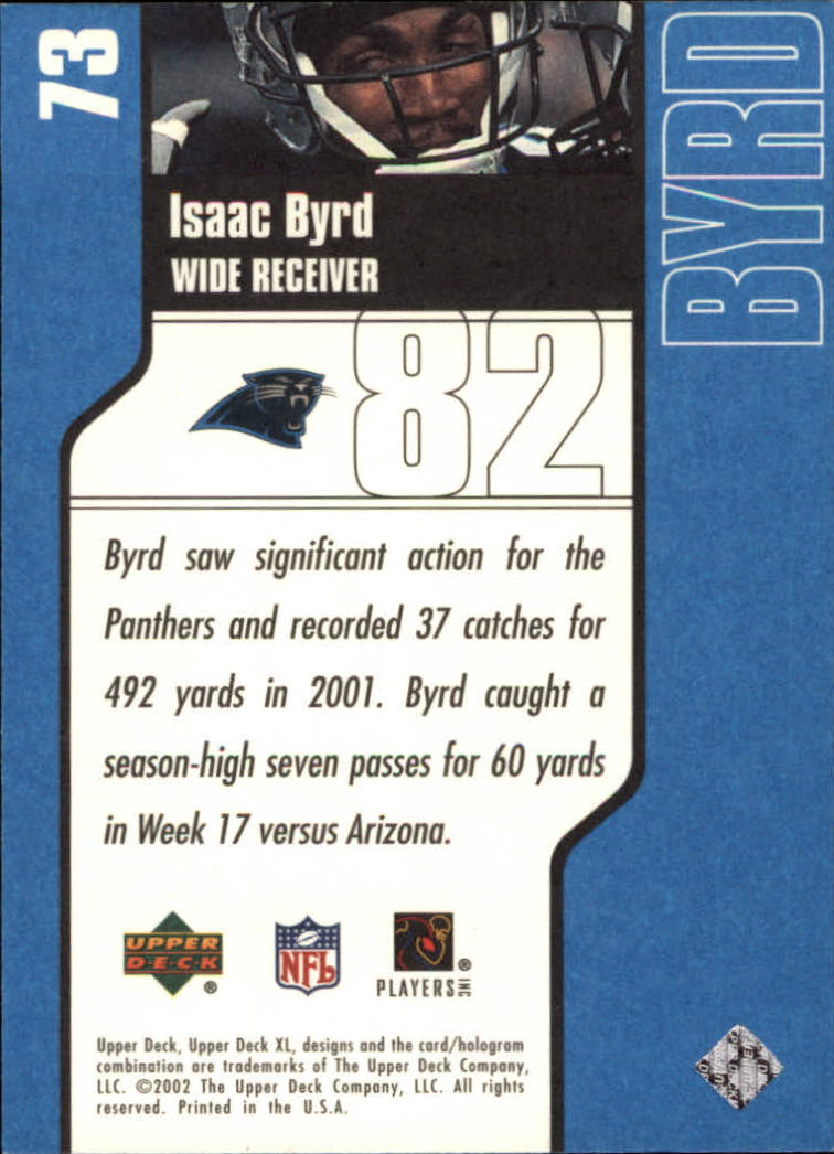2002 XL (Upper Deck) Football "Main Set" Cards #16 to #300 - Picture 69 of 315