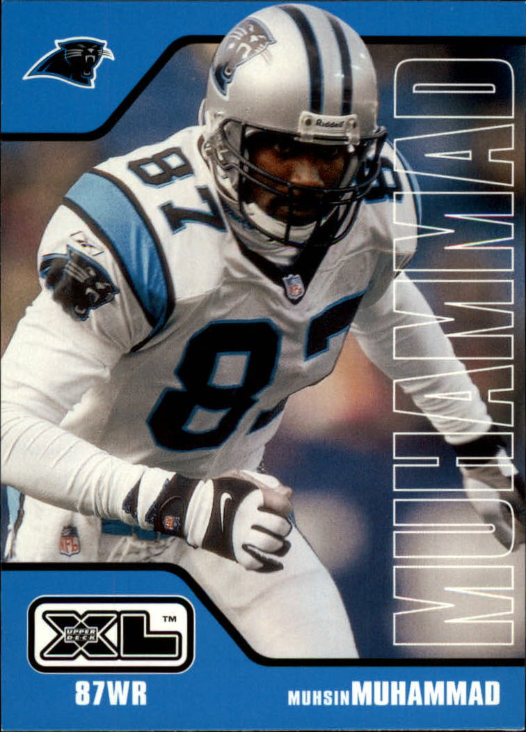 1999 Score #93 Muhsin Muhammad Carolina Panthers Football Card