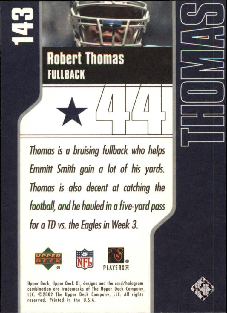 2002 XL (Upper Deck) Football "Main Set" Cards #16 to #300 - Picture 149 of 315