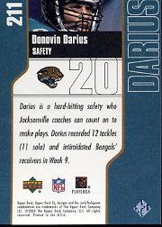 2002 XL (Upper Deck) Football "Main Set" Cards #16 to #300 - Picture 231 of 315