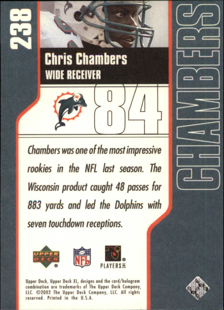 2002 XL (Upper Deck) Football "Main Set" Cards #16 to #300 - Picture 257 of 315