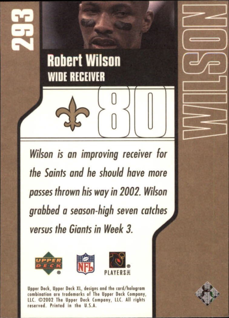 2002 XL (Upper Deck) Football "Main Set" Cards #16 to #300 - Picture 307 of 315