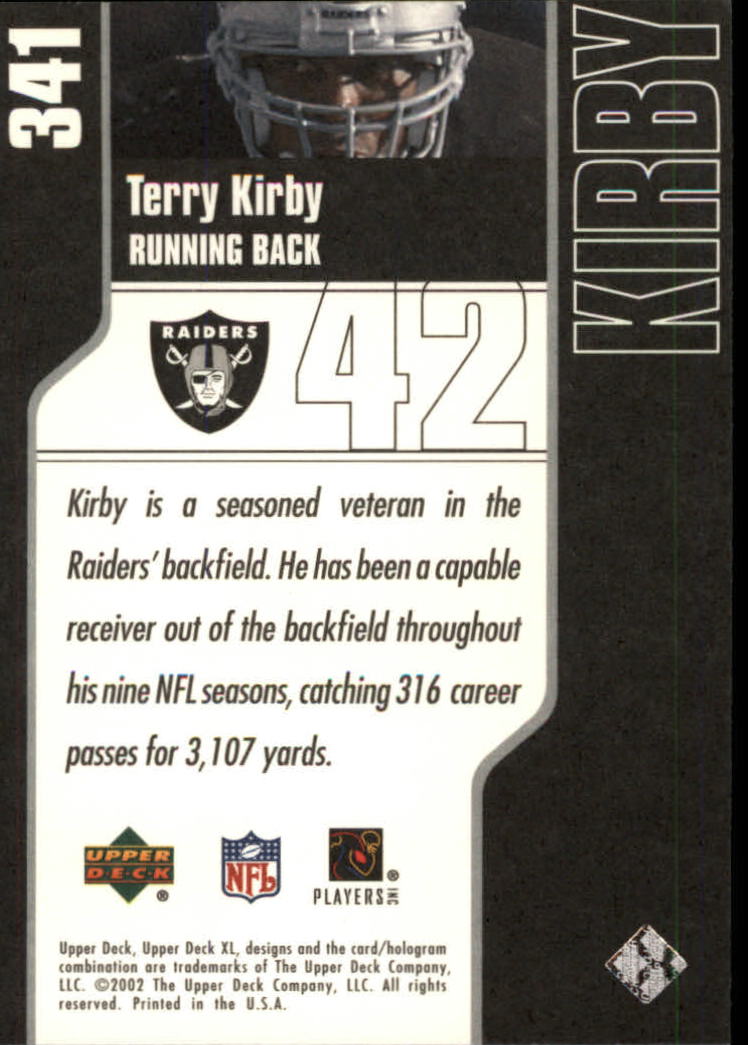 2002 XL (Upper Deck) Football "Main Set" Cards #301 to #596 - Picture 55 of 241