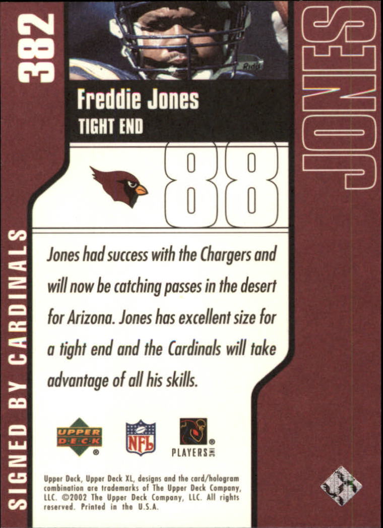 2002 XL (Upper Deck) Football "Main Set" Cards #301 to #596 - Picture 77 of 241