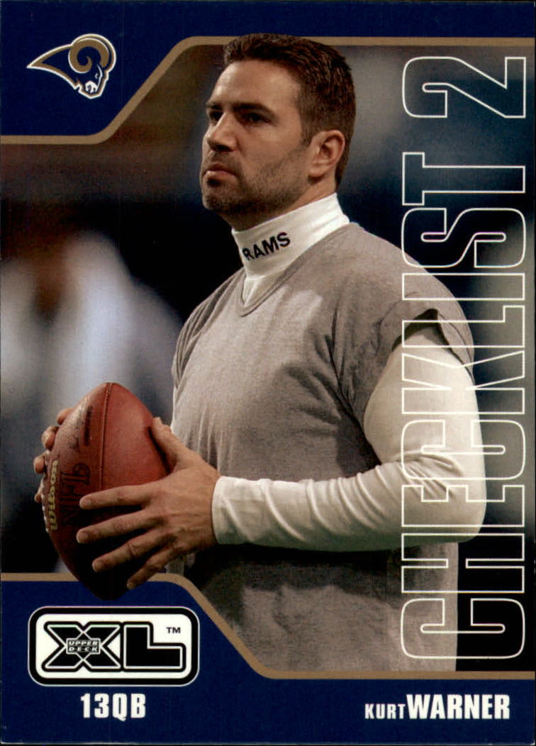 2002 XL (Upper Deck) Football "Main Set" Cards #301 to #596 - Picture 198 of 241