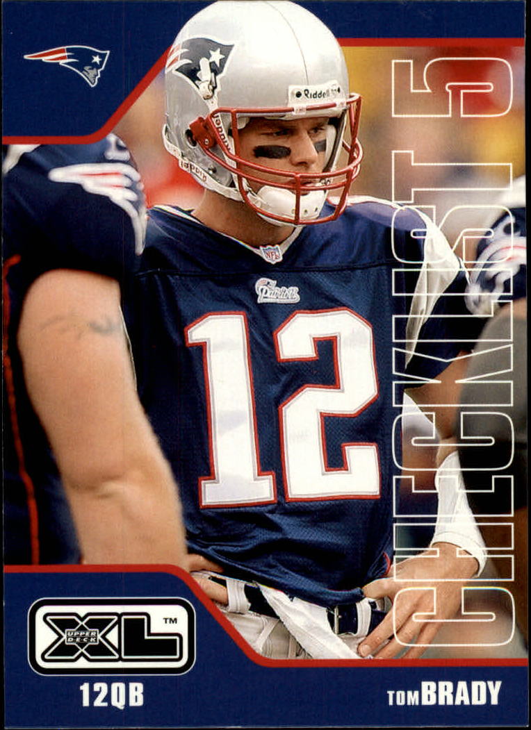 2002 Upper Deck XL #500 Tom Brady