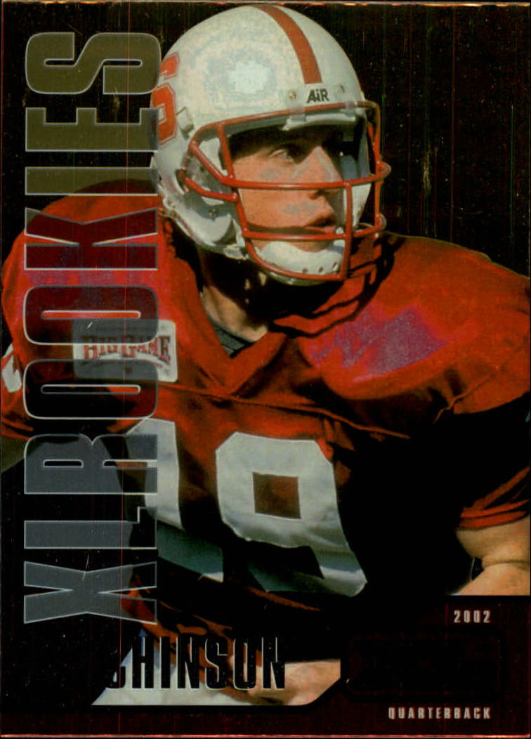 2002 XL (Upper Deck) Football "Main Set" Cards #301 to #596 - Picture 212 of 241