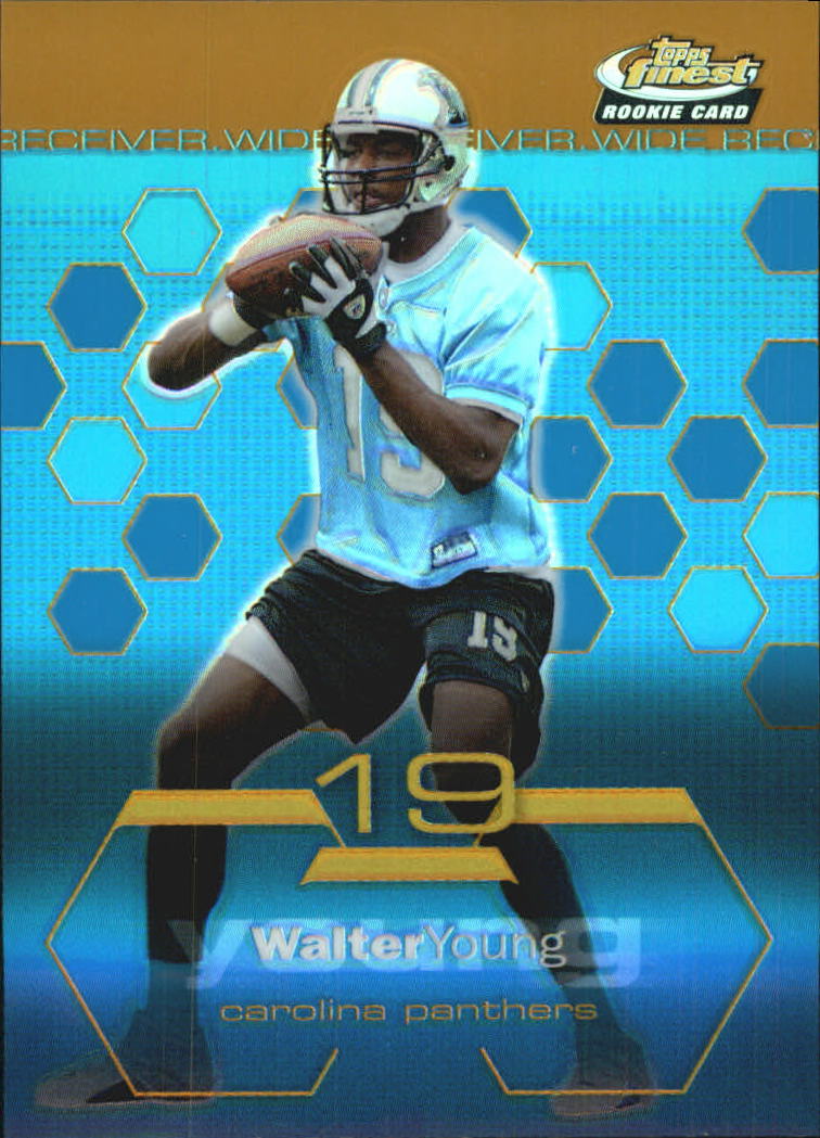 2003 Finest Gold Refractors #96 Walter Young