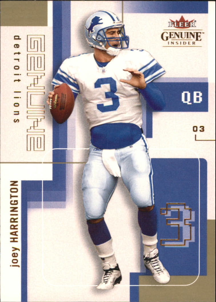 B3620- 2003 Fleer Genuine Insider FB 1-100 +Inserts -You Pick- 15+ FREE US SHIP - Picture 6 of 210