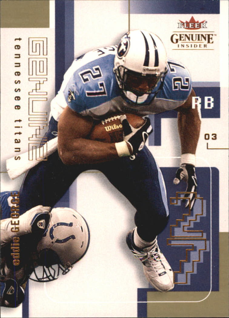 B3620- 2003 Fleer Genuine Insider FB 1-100 +Inserts -You Pick- 15+ FREE US SHIP - Picture 8 of 210