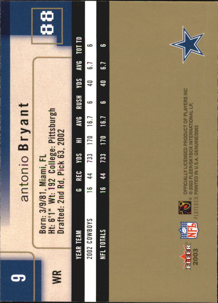 B3620- 2003 Fleer Genuine Insider FB 1-100 +Inserts -You Pick- 15+ FREE US SHIP - Picture 19 of 210