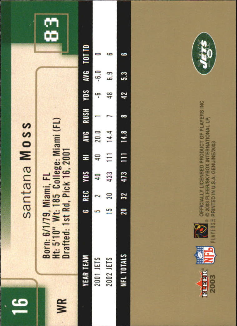 B3620- 2003 Fleer Genuine Insider FB 1-100 +Inserts -You Pick- 15+ FREE US SHIP - Picture 31 of 210