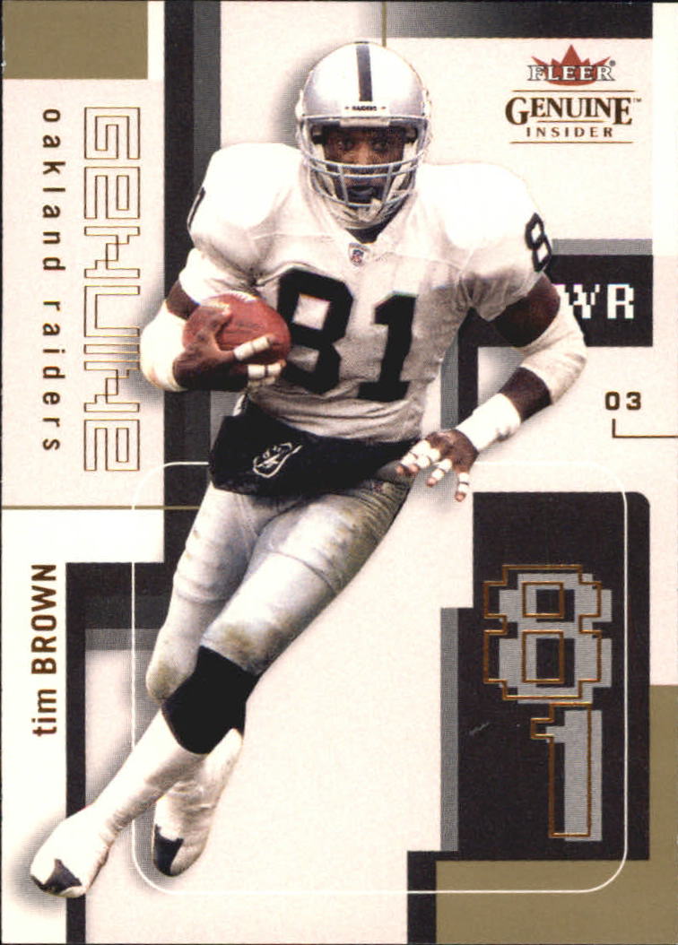 B3620- 2003 Fleer Genuine Insider FB 1-100 +Inserts -You Pick- 15+ FREE US SHIP - Picture 36 of 210