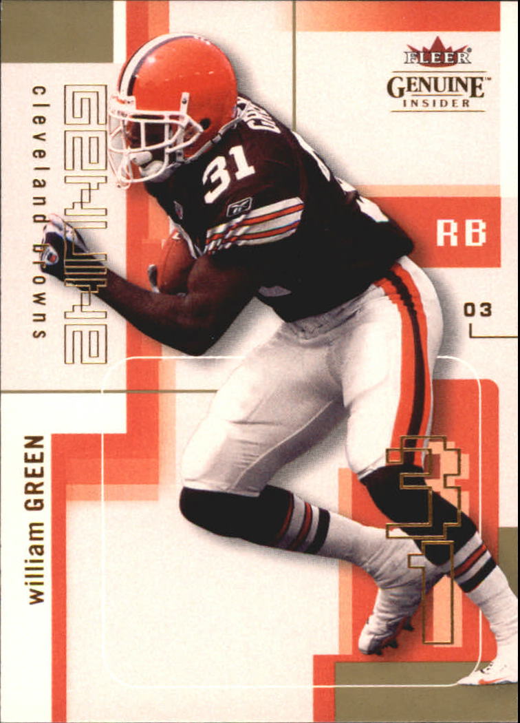 B3620- 2003 Fleer Genuine Insider FB 1-100 +Inserts -You Pick- 15+ FREE US SHIP - Picture 38 of 210