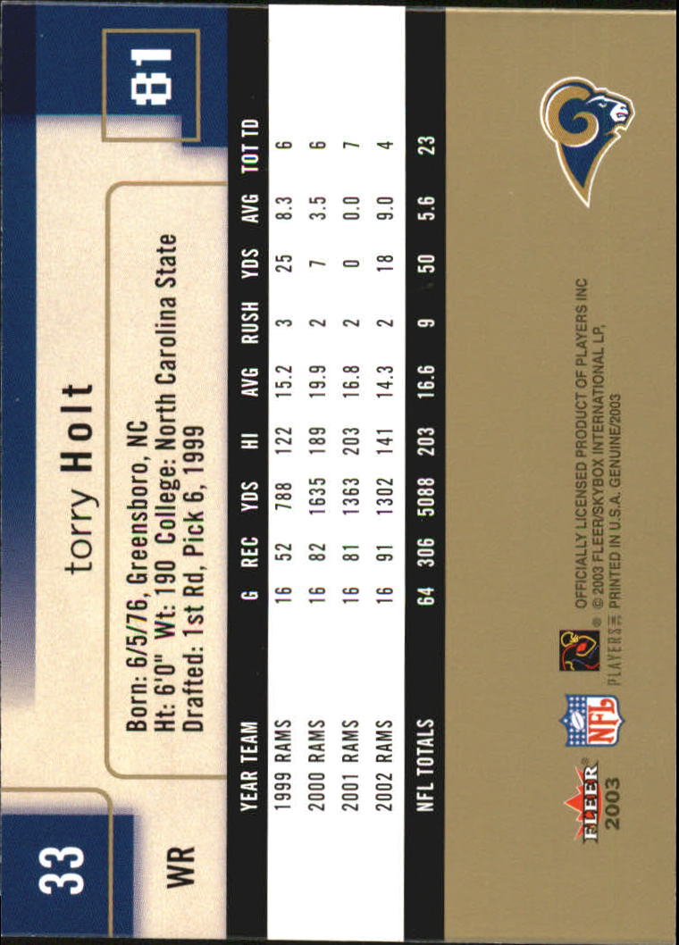 B3620- 2003 Fleer Genuine Insider FB 1-100 +Inserts -You Pick- 15+ FREE US SHIP - Picture 65 of 210