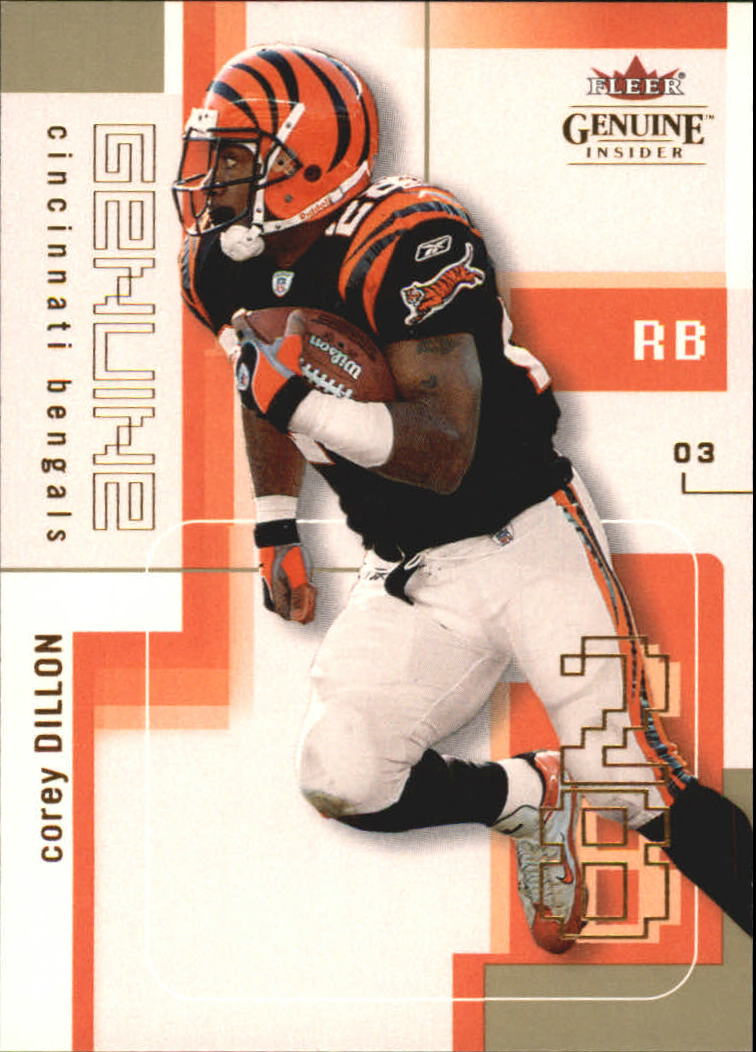 B3620- 2003 Fleer Genuine Insider FB 1-100 +Inserts -You Pick- 15+ FREE US SHIP - Picture 87 of 210