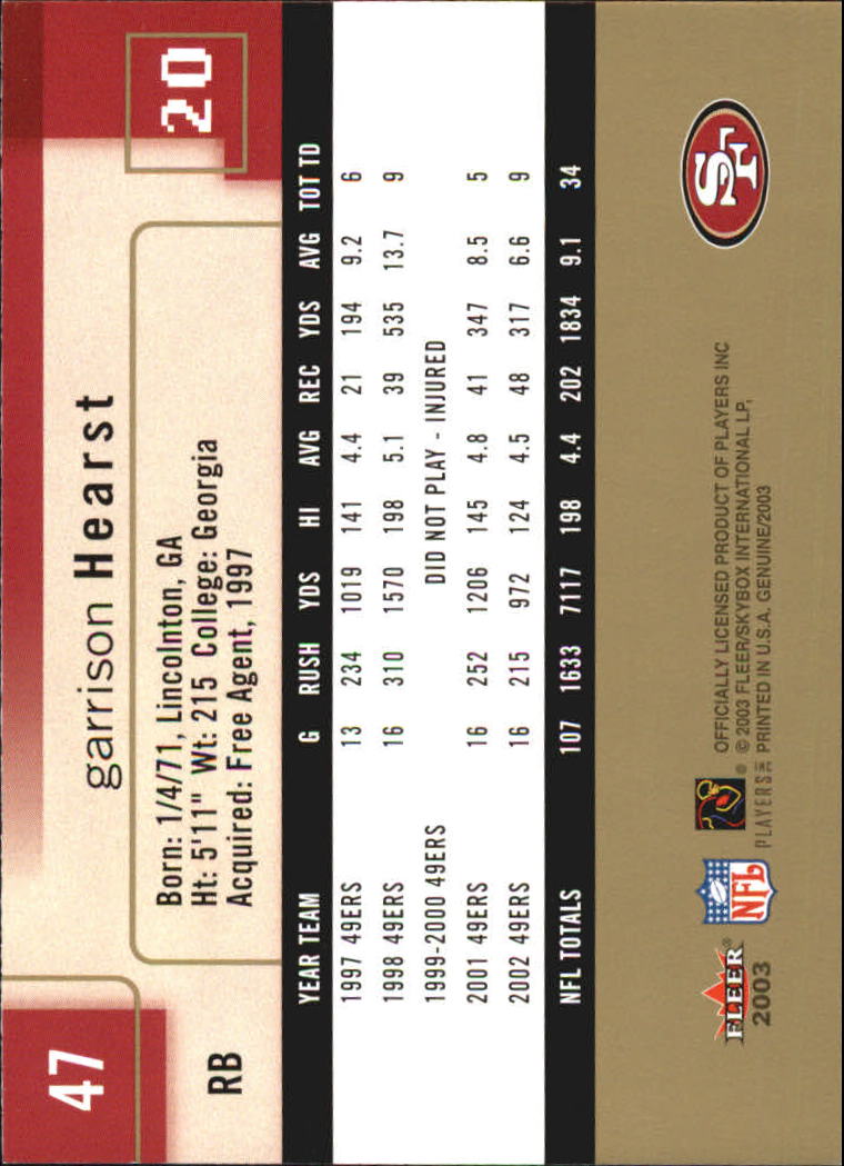 B3620- 2003 Fleer Genuine Insider FB 1-100 +Inserts -You Pick- 15+ FREE US SHIP - Picture 90 of 210