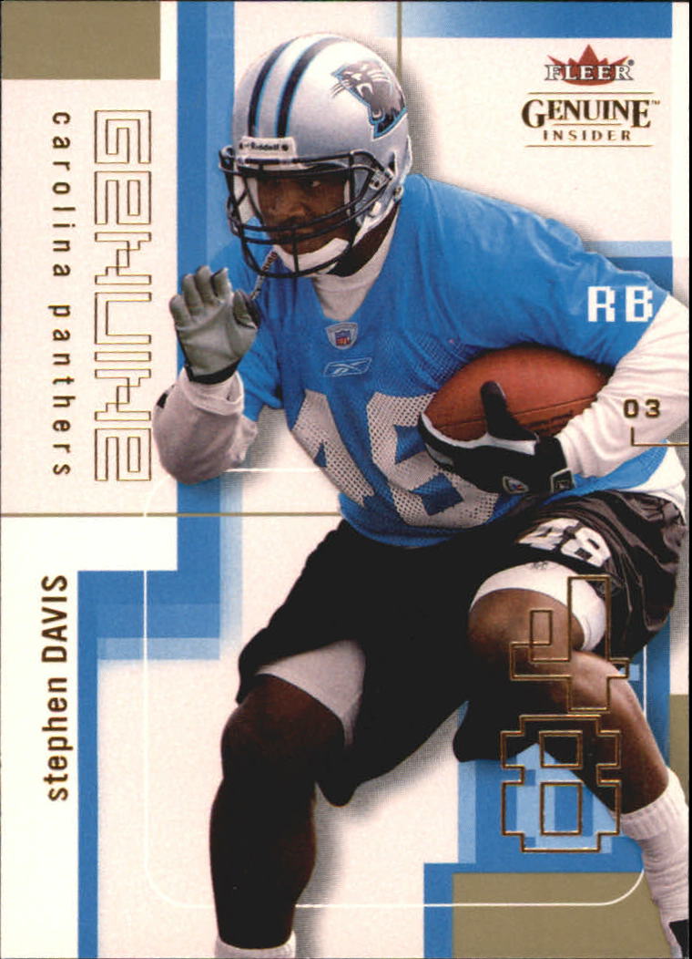 B3620- 2003 Fleer Genuine Insider FB 1-100 +Inserts -You Pick- 15+ FREE US SHIP - Picture 99 of 210