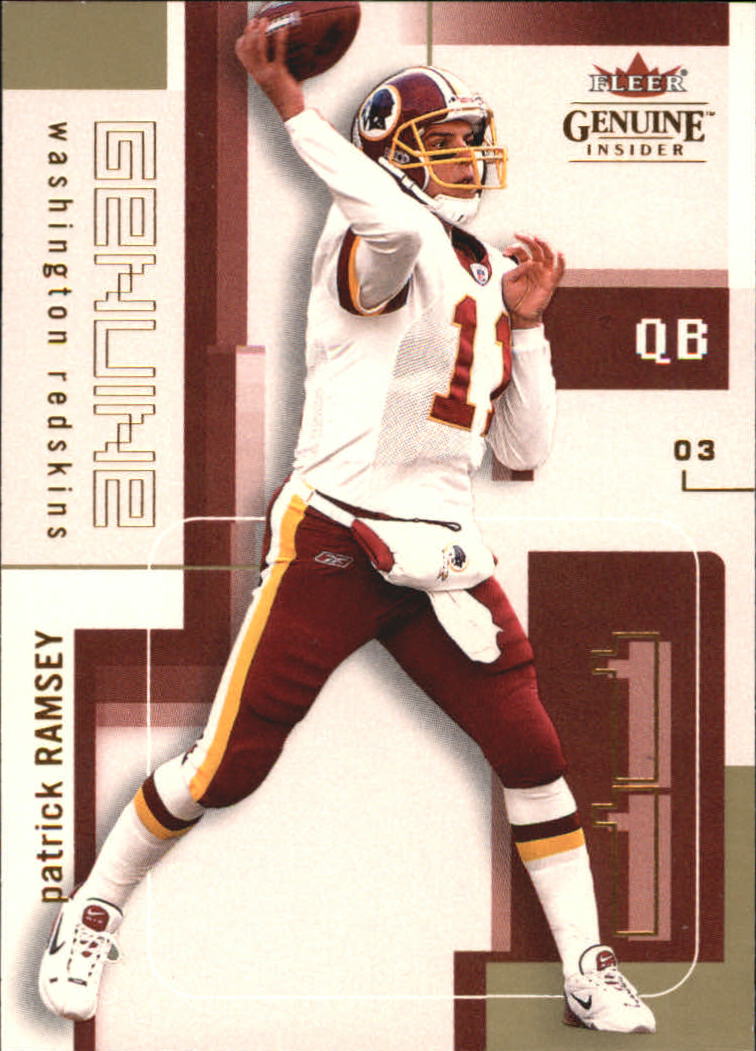 B3620- 2003 Fleer Genuine Insider FB 1-100 +Inserts -You Pick- 15+ FREE US SHIP - Picture 138 of 210