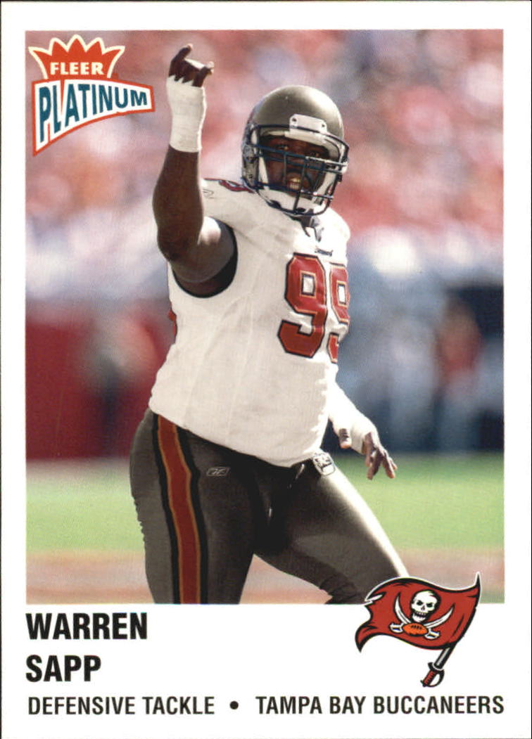 2000 Skybox Warren Sapp Tampa Bay Buccaneers #103