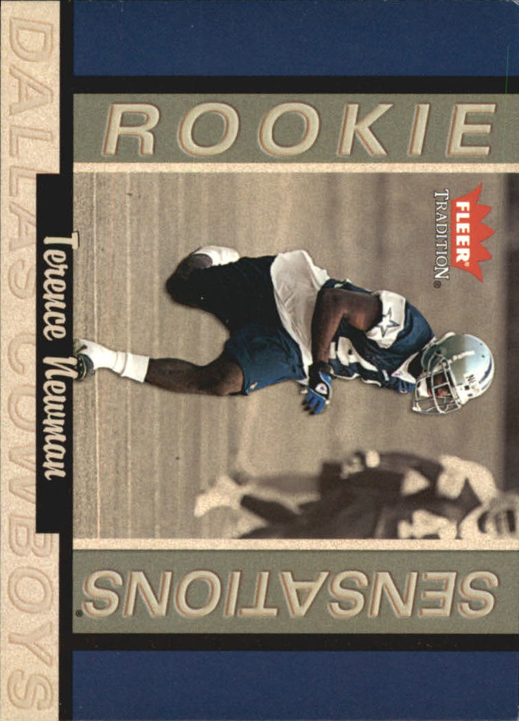 2003 Fleer Tradition Rookie Sensations #3 Terence Newman