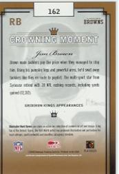 2003 Gridiron Kings #162 Jim Brown back image