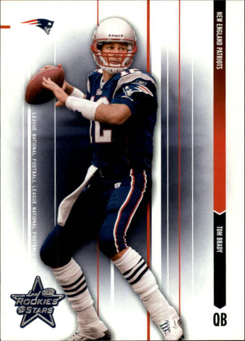 2003 Leaf Rookies and Stars #51 Tom Brady