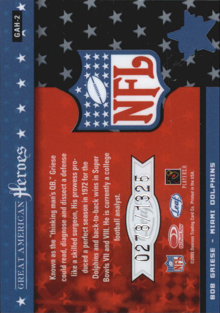 B2017- 2003 Leaf Rookies and Stars FB Asst Cards -You Pick- 15+ FREE US SHIP - Picture 261 of 267